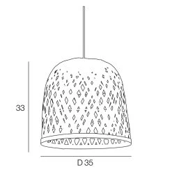 Corep Suspension En Bambou Tressé D34cm Naturel - Sakura 9 Corep Suspension En Bambou Tressé D34cm Naturel - Sakura -SEMA DESIGN Boutique 631545 FRN04 WEB