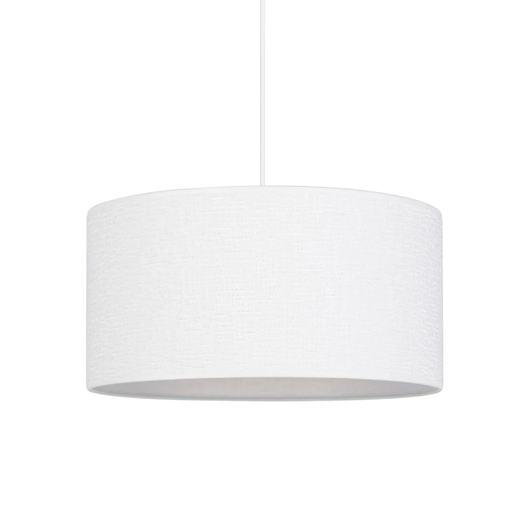 Corep Suspension Tissu Effet Bouclette D38cm Blanc - Bouclette 3 Corep Suspension Tissu Effet Bouclette D38cm Blanc - Bouclette