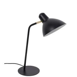 Corep Lampe En Métal Et Laiton H43cm Noir - Marcel