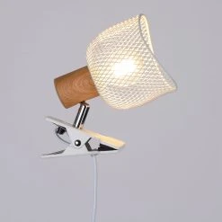 Corep Spot à Pince En Métal H19cm Blanc - Ottawa 7 Corep Spot à Pince En Métal H19cm Blanc - Ottawa -SEMA DESIGN Boutique 631589 FRN02 WEB