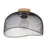 Corep Plafonnier En Métal D30cm Noir - Ottawa