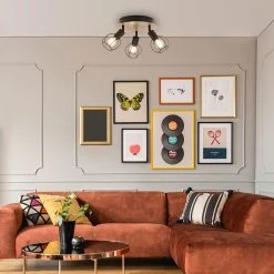 Corep Spot 3 Lumières En Métal D24cm Noir Et Naturel - Owen 8 Corep Spot 3 Lumières En Métal D24cm Noir Et Naturel - Owen -SEMA DESIGN Boutique 631611 FRN03 WEB