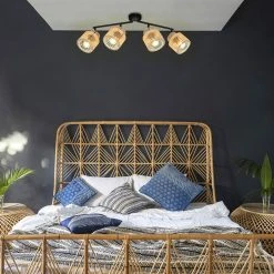 Corep Spot 4 Lumières En Métal Et Cordelette L66cm Naturel - Cancun 9 Corep Spot 4 Lumières En Métal Et Cordelette L66cm Naturel - Cancun -SEMA DESIGN Boutique 631621 FRN03 WEB