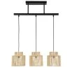 Corep Suspension 3 Lumière En Métal Et Cordelette Tressé L60cm Naturel - Cancun -SEMA DESIGN Boutique 631629 FRN01 WEB