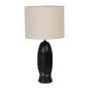 Opjet Lampe En Céramique H45.5cm Noir - Visage -SEMA DESIGN Boutique 631955 DEB WEB