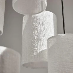 Market Set Suspension Grappe 16 Lumieres En Tissu Bouclette H204cm Blanc - Cosiness 14 Market Set Suspension Grappe 16 Lumieres En Tissu Bouclette H204cm Blanc - Cosiness -SEMA DESIGN Boutique 632111 FRN05 WEB