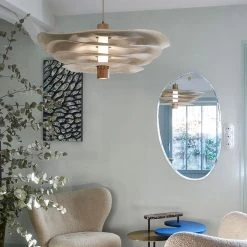 Market Set Suspension En Lin Variant® Et Chêne D78cm - Rivage 13 Market Set Suspension En Lin Variant® Et Chêne D78cm - Rivage -SEMA DESIGN Boutique 632130 FRN04 WEB