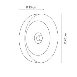 Market Set Applique En Tissu D40cm Naturel Et Terracotta - Portinatx -SEMA DESIGN Boutique 632144 FRN03 WEB