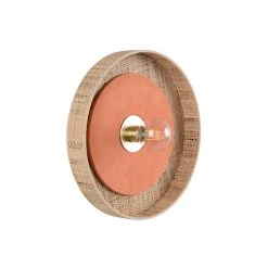 Market Set Applique En Tissu D40cm Naturel Et Terracotta - Portinatx -SEMA DESIGN Boutique 632144 FRN05 WEB