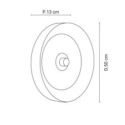 Market Set Applique En Tissu D50cm Naturel Et Blanc - Portinatx -SEMA DESIGN Boutique 632147 FRN03 WEB