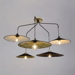 Market Set Plafonnier 5 Lumières En Tissu Et Métal Kumo Multicolore - Gatsby 11 Market Set Plafonnier 5 Lumières En Tissu Et Métal Kumo Multicolore - Gatsby -SEMA DESIGN Boutique 632158 FRN02 WEB