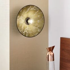 Market Set Applique Gatsby En Tissu Et Métal D40cm Kumo Kaki - Gatsby -SEMA DESIGN Boutique 632161 FRN04 WEB