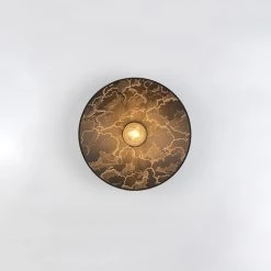 Market Set Applique Gatsby En Tissu Et Métal D40cm Kumo Noir - Gatsby -SEMA DESIGN Boutique 632162 FRN02 WEB