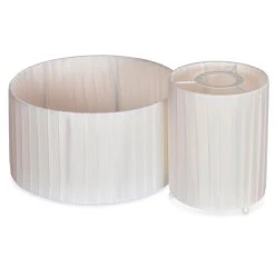 Opjet Lampe Pm Plisse H28cm Blanc - Saturne -SEMA DESIGN Boutique 638215 FRN03 WEB