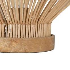 SEMA DESIGN Lampe En Fer Et Rotin H38cm Naturel - Brasil -SEMA DESIGN Boutique 73236 DET02 WEB