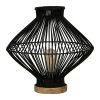 SEMA DESIGN Lampe En Fer Et Rotin D40cm Noir - Brasil -SEMA DESIGN Boutique 73237 DEB WEB