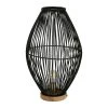 SEMA DESIGN Lampe En Rotin H50cm Noir - Brasil -SEMA DESIGN Boutique 73239 DEB WEB