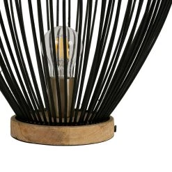 SEMA DESIGN Lampe En Rotin H50cm Noir - Brasil -SEMA DESIGN Boutique 73239 DET02 WEB