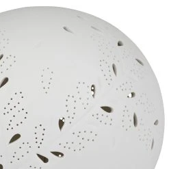 SEMA DESIGN Lampe Boule En Porcelaine Blanc - Lierre -SEMA DESIGN Boutique 74744 DET01 WEB