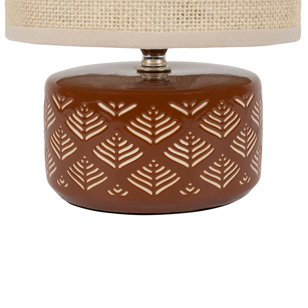 SEMA DESIGN Lampe Graphique Brun D12cm 5 SEMA DESIGN Lampe Graphique Brun D12cm – Image 3