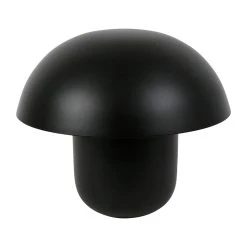 SEMA DESIGN Lampe Champignon Fer H25cm Ambiance Noir Mat - Champart