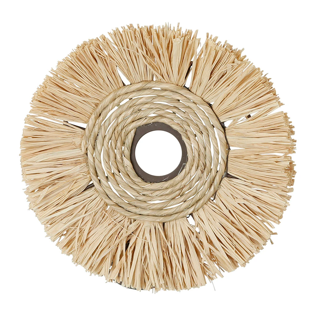 SEMA DESIGN Applique Non Electrique En Raphia D25cm Naturel - Cuzco 4 SEMA DESIGN Applique Non Electrique En Raphia D25cm Naturel - Cuzco – Image 2
