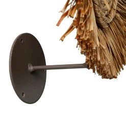 SEMA DESIGN Applique Non Electrique En Raphia D25cm Naturel Foncé - Cuzco -SEMA DESIGN Boutique 75722 DET02 WEB