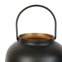 SEMA DESIGN Lampe Lanterne En Fer H32.5cm Noir - Panellia -SEMA DESIGN Boutique 75815 DET01 WEB