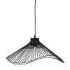 SEMA DESIGN Suspension En Rotin Et Fer D50cm Noir - Ferline -SEMA DESIGN Boutique 75841 DEB WEB