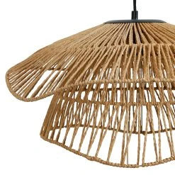 SEMA DESIGN Suspension En Corde De Papaier D50cm Naturel - Calyp 9 SEMA DESIGN Suspension En Corde De Papaier D50cm Naturel - Calyp -SEMA DESIGN Boutique 75936 DET03 WEB