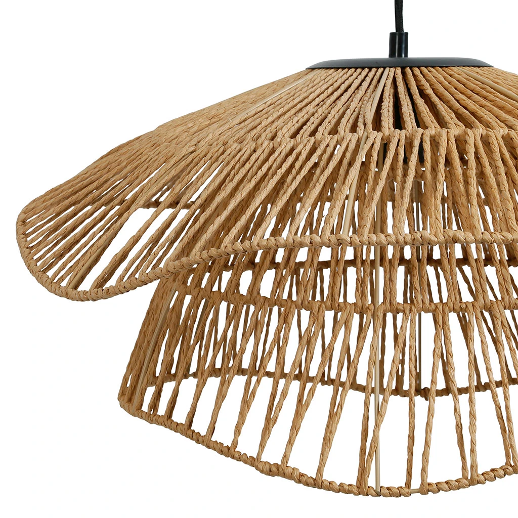 SEMA DESIGN Suspension En Corde De Papaier D50cm Naturel - Calyp 6 SEMA DESIGN Suspension En Corde De Papaier D50cm Naturel - Calyp – Image 4