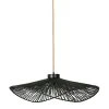 SEMA DESIGN Suspension En Corde De Papier Et Fer D71cm Noir - Calyp 1 SEMA DESIGN Suspension En Corde De Papier Et Fer D71cm Noir - Calyp -SEMA DESIGN Boutique 76268 DEB WEB