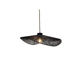 SEMA DESIGN Suspension En Corde De Papier Et Fer D71cm Noir - Calyp -SEMA DESIGN Boutique 76268 FRN01 WEB