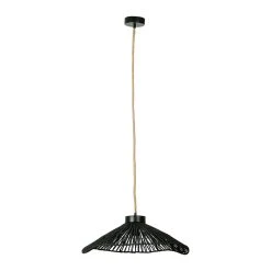 SEMA DESIGN Suspension En Corde De Papier Et Fer D50cm Noir - Calyp 9 SEMA DESIGN Suspension En Corde De Papier Et Fer D50cm Noir - Calyp -SEMA DESIGN Boutique 76269 DET01 WEB