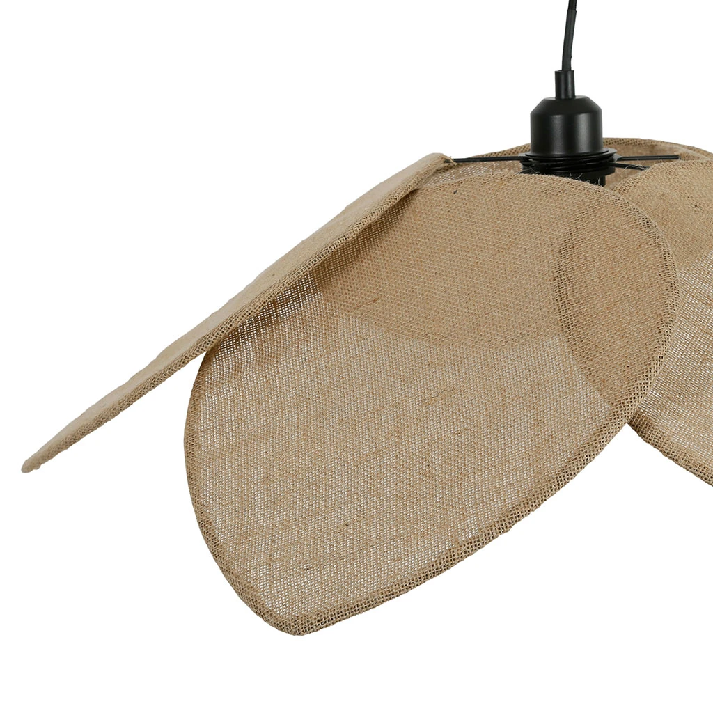 SEMA DESIGN Suspension Japandi En Lin D110cm Naturel 5 SEMA DESIGN Suspension Japandi En Lin D110cm Naturel – Image 3