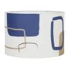 SEMA DESIGN Abat Jour En Coton Bleu D30cm - Arty Folk -SEMA DESIGN Boutique 76419 DEB WEB