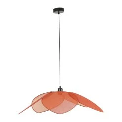 SEMA DESIGN Suspension En Lin Japandi D70cm Terracotta 8 SEMA DESIGN Suspension En Lin Japandi D70cm Terracotta -SEMA DESIGN Boutique 76421 DET01 WEB