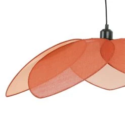 SEMA DESIGN Suspension En Lin Japandi D70cm Terracotta 9 SEMA DESIGN Suspension En Lin Japandi D70cm Terracotta -SEMA DESIGN Boutique 76421 DET02 WEB