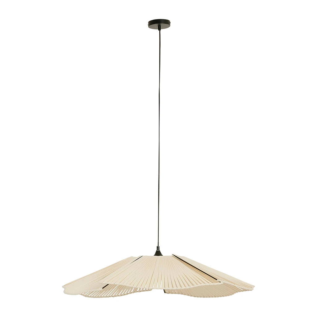SEMA DESIGN Suspension En Fer Et Coton D77cm Creme - Plaka 4 SEMA DESIGN Suspension En Fer Et Coton D77cm Creme - Plaka – Image 2