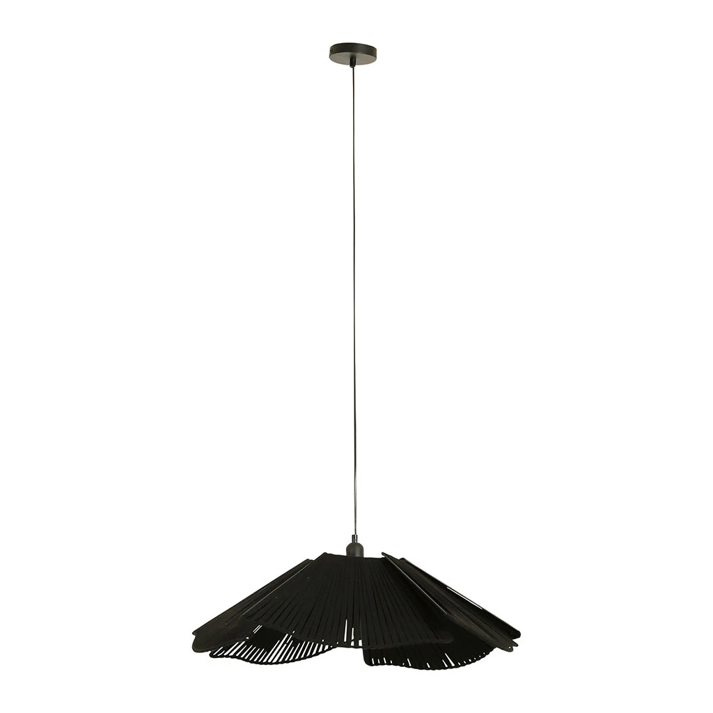 SEMA DESIGN Suspension En Fer Et Coton D70cm Noir - Plaka 4 SEMA DESIGN Suspension En Fer Et Coton D70cm Noir - Plaka – Image 2