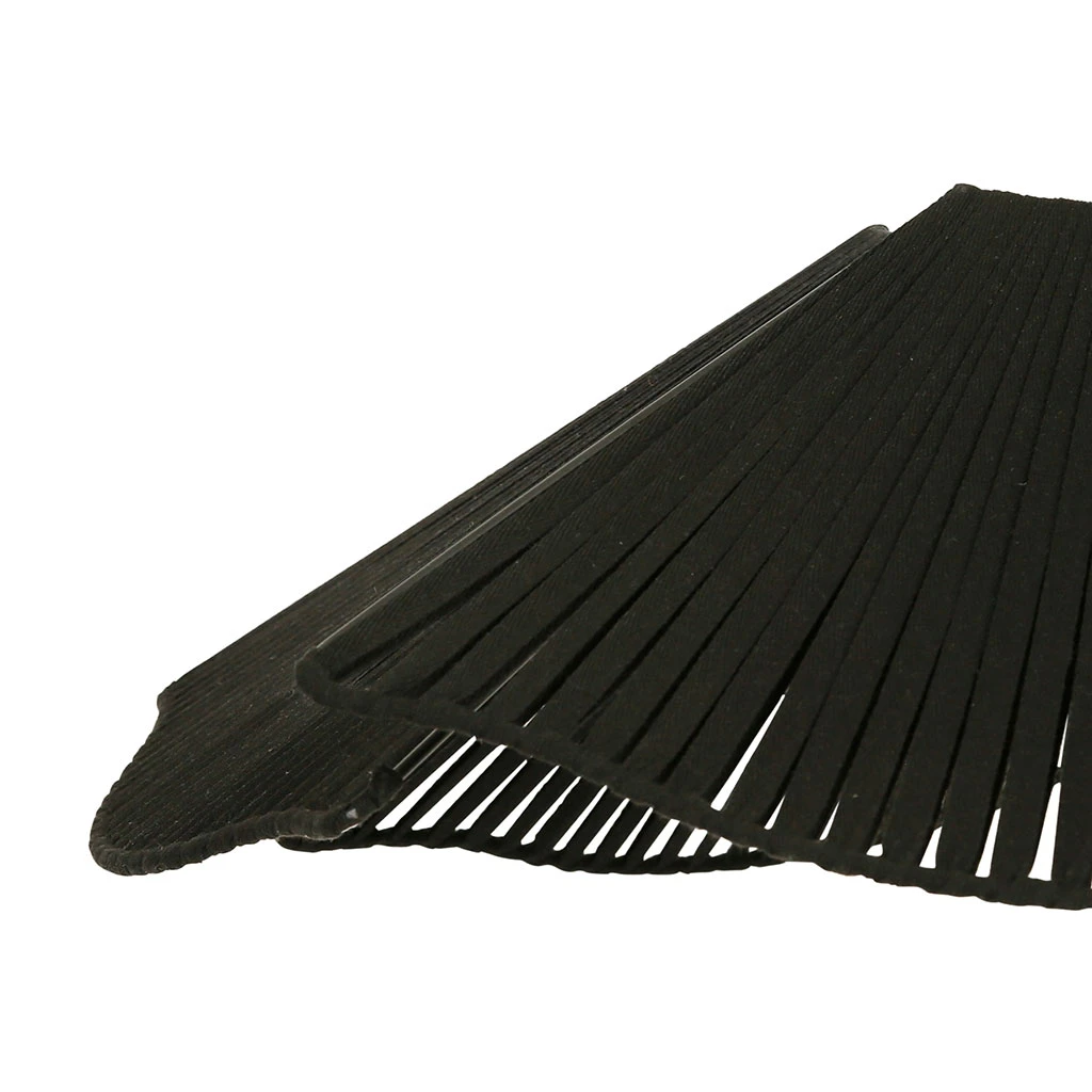 SEMA DESIGN Suspension En Fer Et Coton D70cm Noir - Plaka 5 SEMA DESIGN Suspension En Fer Et Coton D70cm Noir - Plaka – Image 3