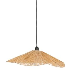SEMA DESIGN Suspension En Raphia L68cm Naturel - Terre Brulée