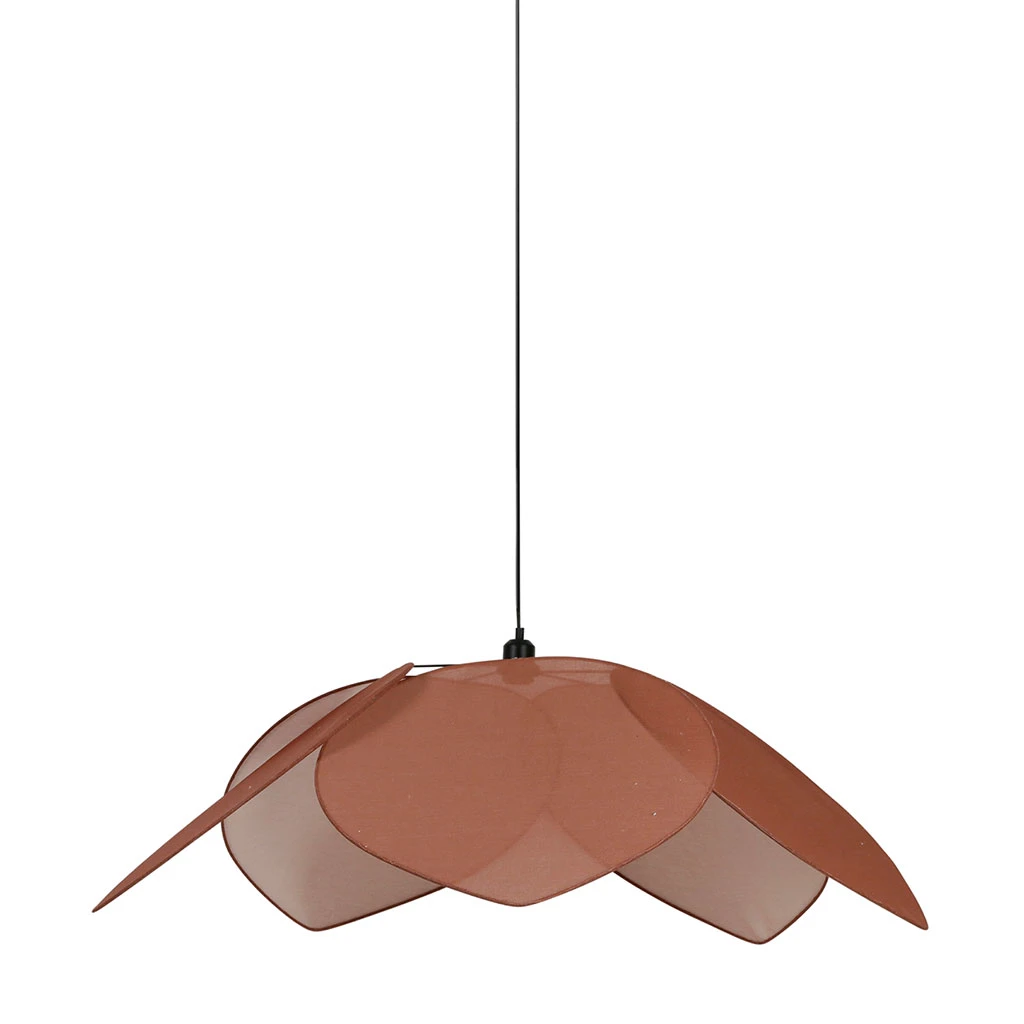 SEMA DESIGN Suspension Japandi En Lin D110cm Brun 3 SEMA DESIGN Suspension Japandi En Lin D110cm Brun