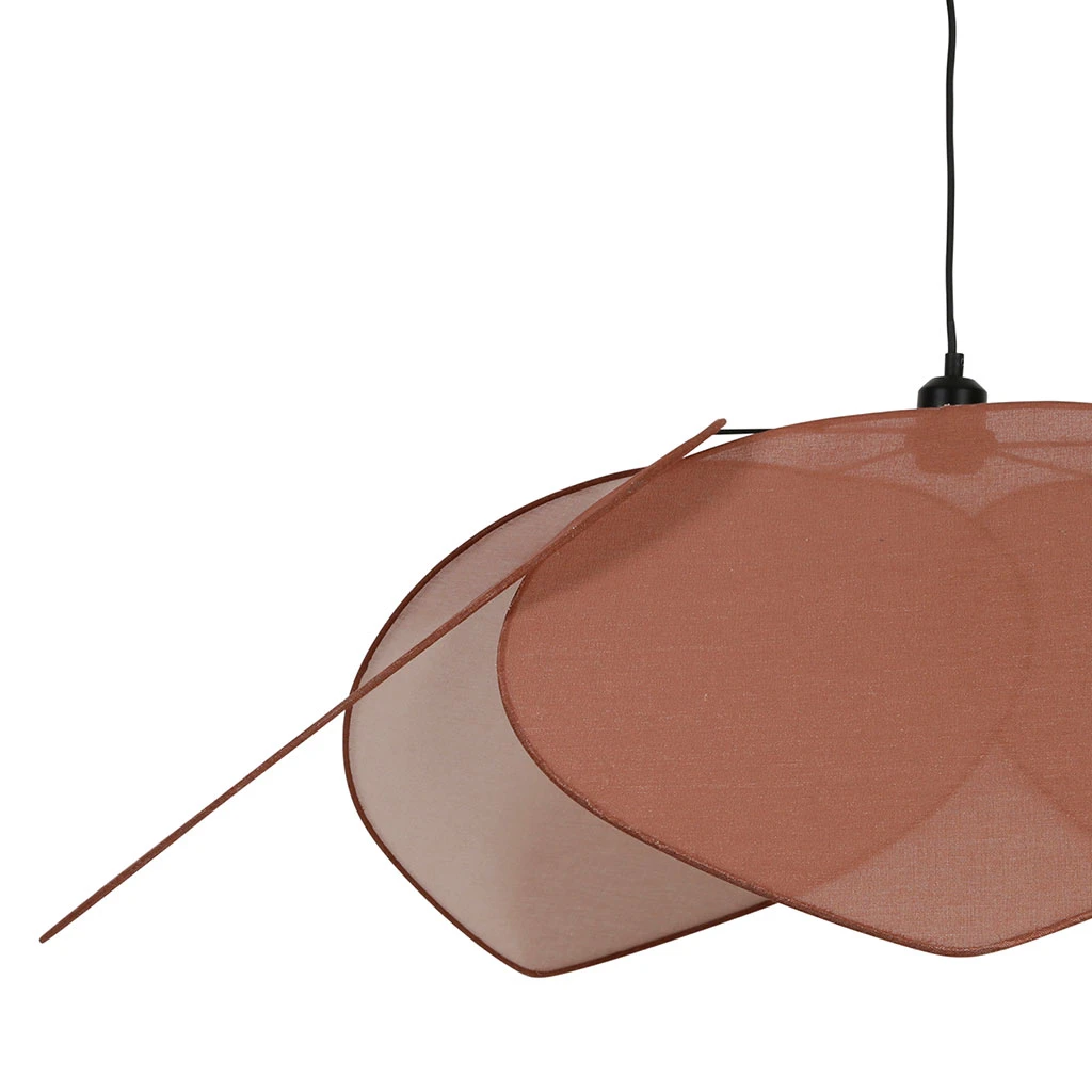 SEMA DESIGN Suspension Japandi En Lin D110cm Brun 5 SEMA DESIGN Suspension Japandi En Lin D110cm Brun – Image 3