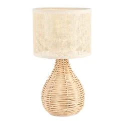 SEMA DESIGN Boutique 8 SEMA DESIGN Lampe En Rotin H31cm Naturel - Filen