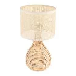 SEMA DESIGN Lampe En Rotin H31cm Naturel - Filen -SEMA DESIGN Boutique 76745 DET01 WEB