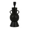 SEMA DESIGN Pied De Lampe Arrondie En Porcelaine H40cm Noir - Eterra -SEMA DESIGN Boutique 76763 DEB WEB
