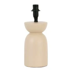 SEMA DESIGN Pied De Lampe En Porcelaine H34cm Sable - Blue Sand