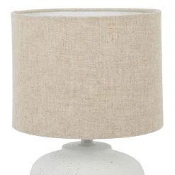 SEMA DESIGN Lampe à Poser Blanc Moucheté En Porcelaine -sweet Leaves -SEMA DESIGN Boutique 77026 DET02 WEB