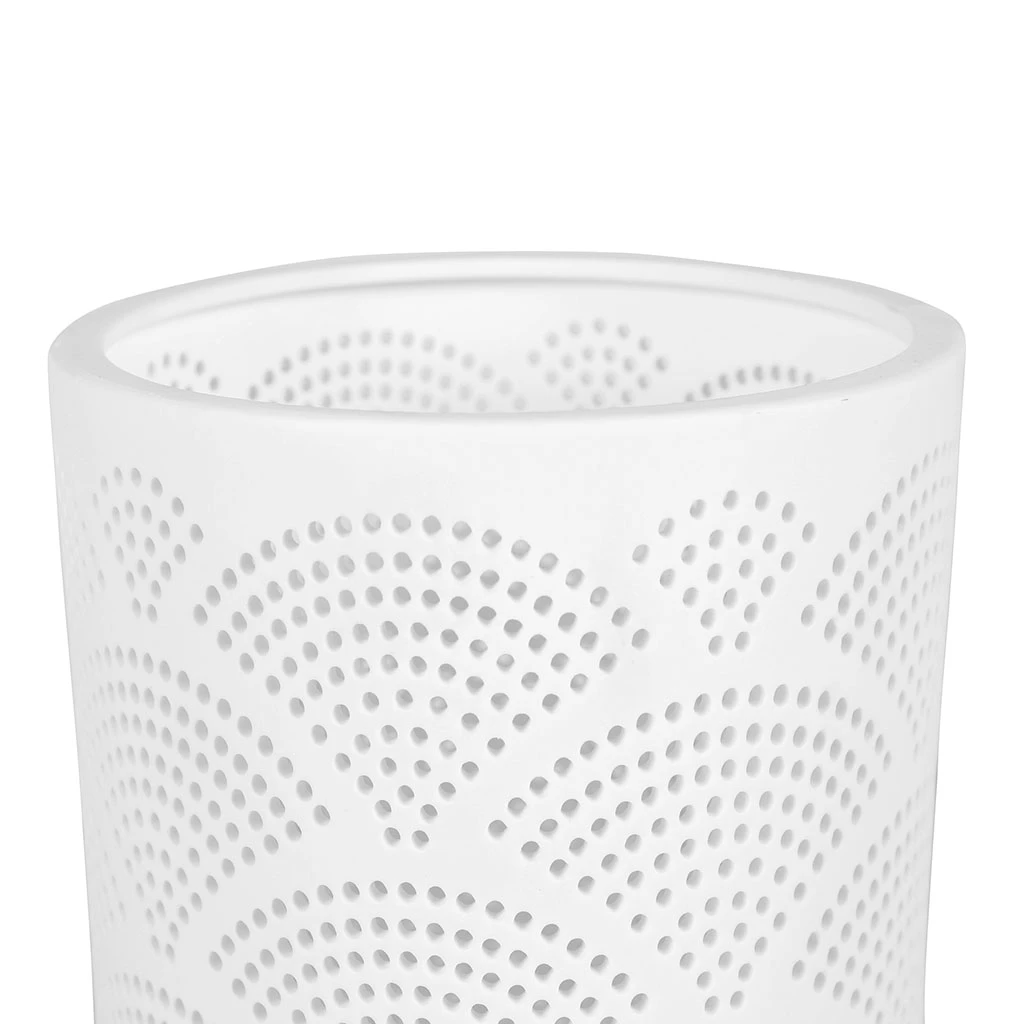 SEMA DESIGN Lampe Cylindre En Porcelaine H27.5cm Blanc - Mandarin 4 SEMA DESIGN Lampe Cylindre En Porcelaine H27.5cm Blanc - Mandarin – Image 2